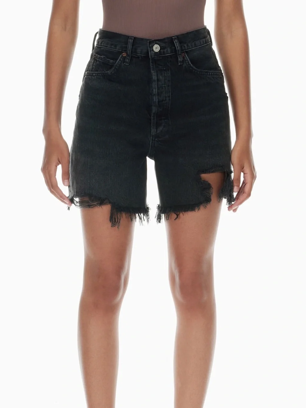 Agolde Stella Denim Shorts